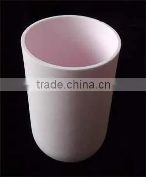 high purity alumina boat crucible used in furnace