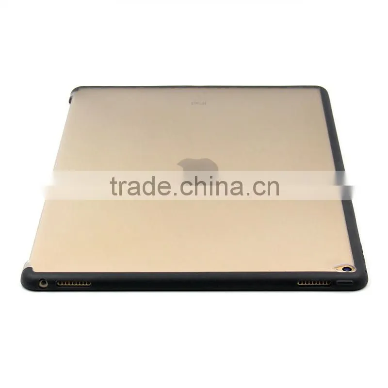 Slim TPU+PC protective case for iPad pro 9.7'',matte for iPad pro soft case