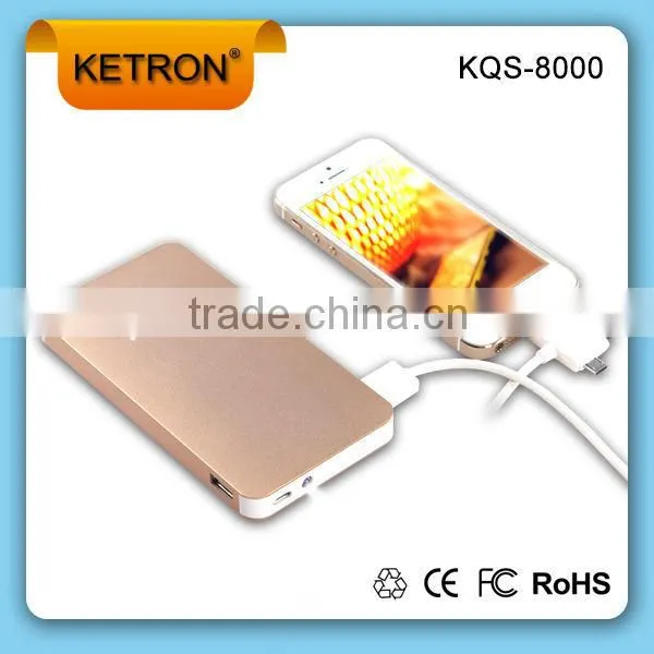retailers general merchandise backup battery LED light power bank thin