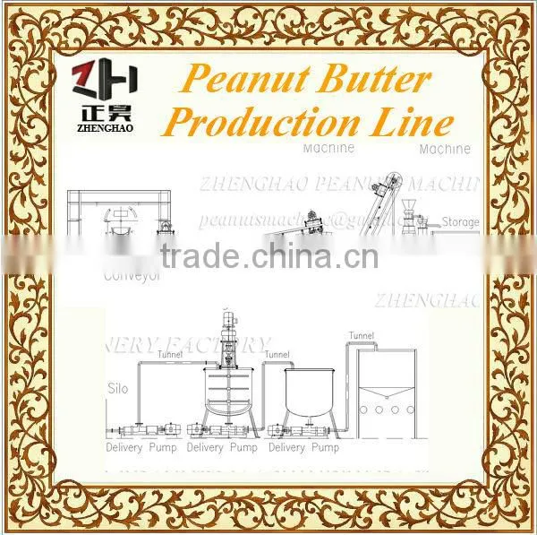 High Quality Industrial Peanut Butter Machine/Peanut Butter Making Machine
