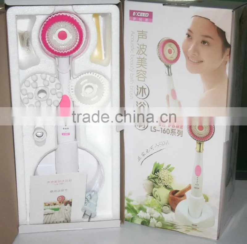 Multi-Function Beauty Equipment Type and FDA,CE, RoHS Certification electric facial cleaning brush
