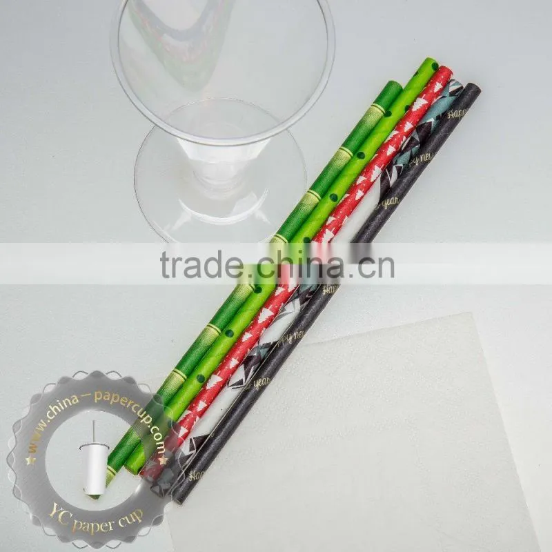straight straw Mcdonald's drinking straw disposable plastic straw