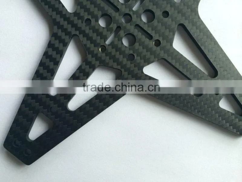 CNC Cutting 3.5mm Pre-Preg Carbon Fiber Twill Matte Flexible Sheet