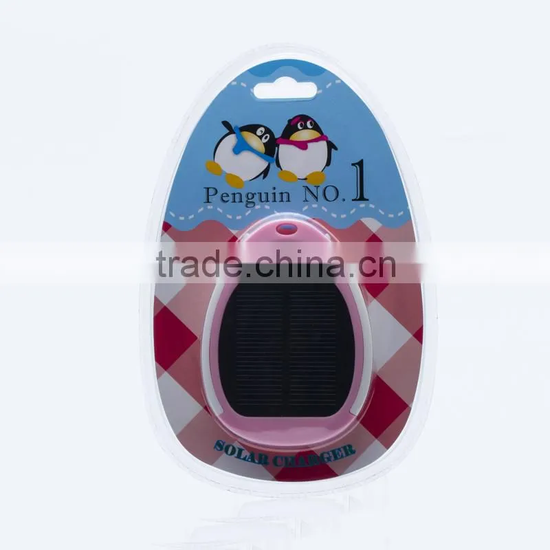 lovers gift solar power bank 3000mah