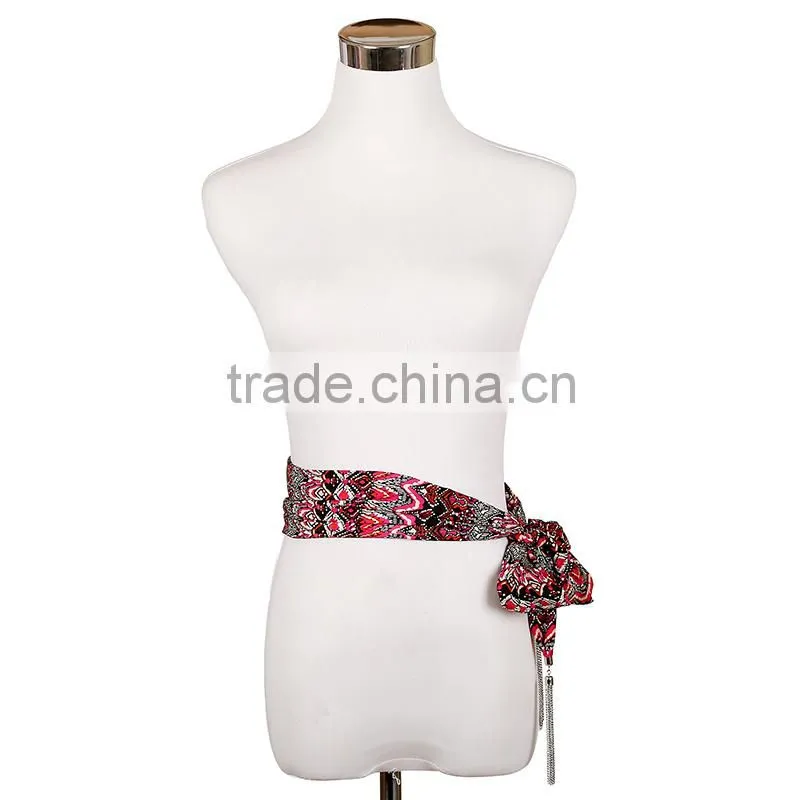 Fashion Women lady retro Bohemian soft frayed scarf