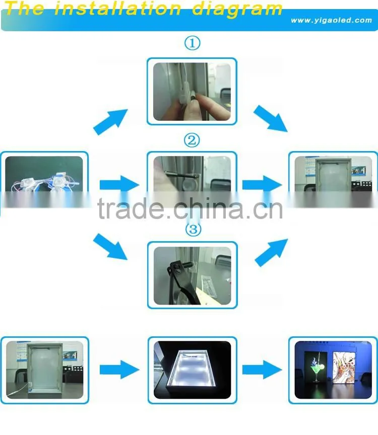 led side light module 3w high power module