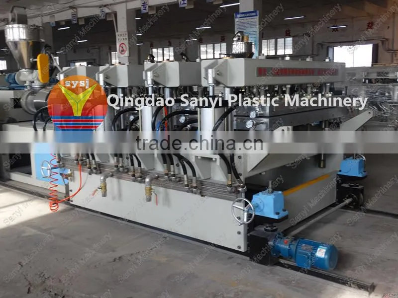 wood plastic composite board making machine