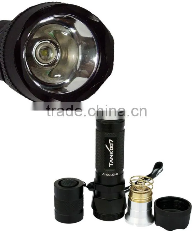 500Lumens IPX-8 Waterproof LED Tacitcal torch