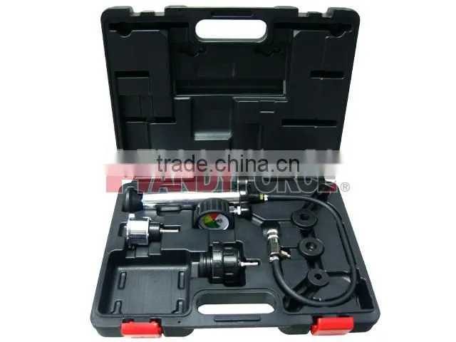 6PCS Universal Radiator Tester Kit, Cooling System Service Tools of Auto Repair Tools