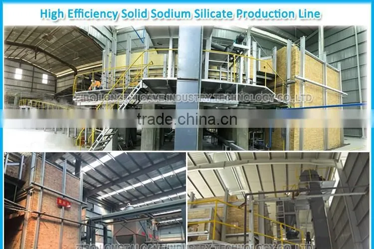 130 Tons Solid Sodium Silicate Furnace Production Equipment