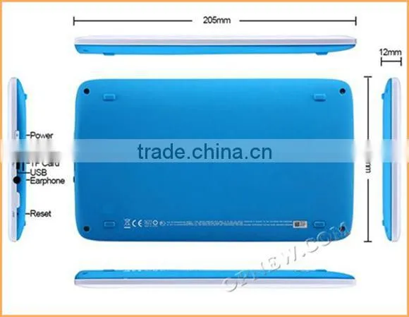 Wholesale 7" Dual Core Tablet PC for Child kid Childpad Dual Core 1.5Ghz WIFI Android 4.2 7 Colors Cartoon OPNEW