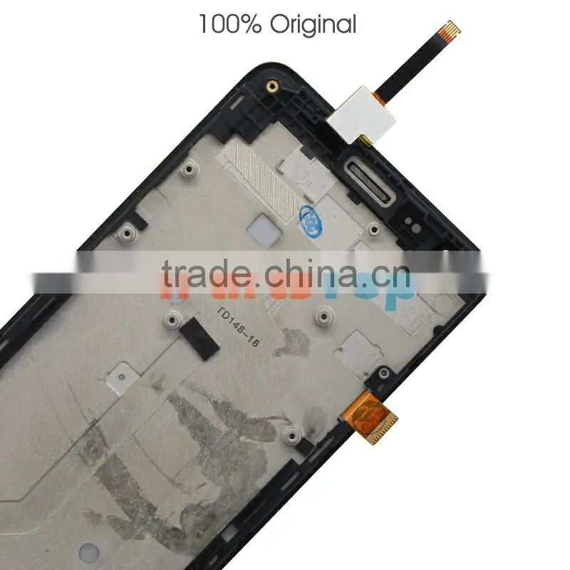 Original LCD Screen Replacement For Xiaomi Hongmi2 Redmi 2 Display With Touch Digitizer and Front Frame Housing Plate Assembly