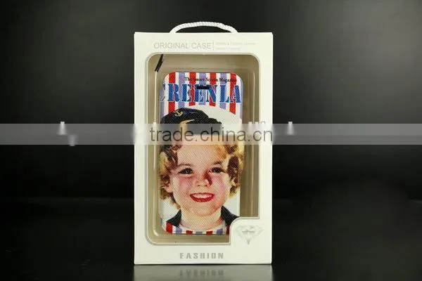 New customized Design Luxury Cardboard Cell Phone Case Packaging With PVC Window