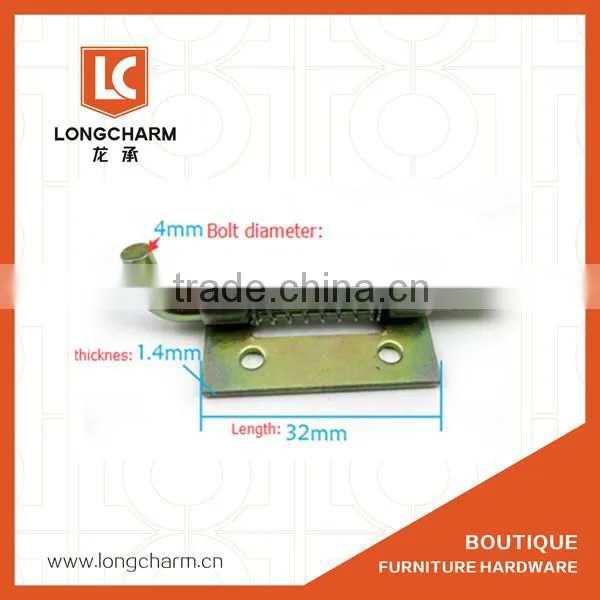 color zinc F straight spring bolt security door closer F barrel bolts