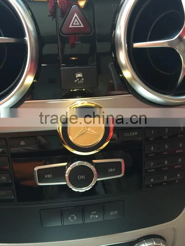 luxurious golden car mount holder Ball Sticky Magnetic Stand china cell phone mount for car china stock