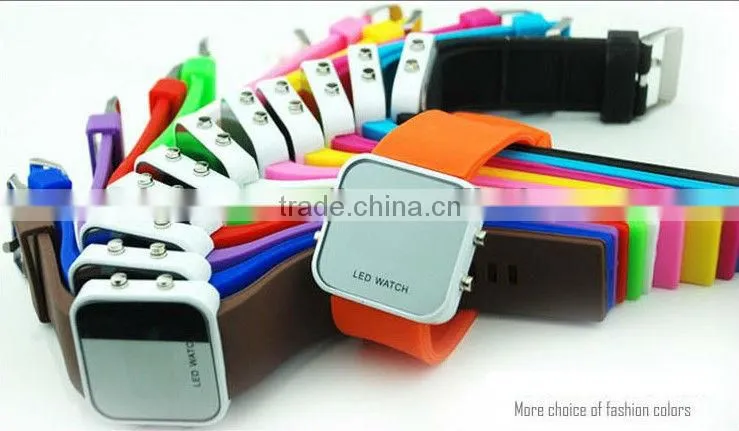 Adult / Kids Sizes Colorful Waterproof / Sport Wrist Watch silicone