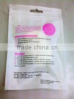netural packing dry rectangle konjac sponge