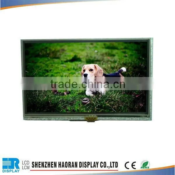 mcu 8080 interface 5.0" 480x272 tft lcd display module touches screen 30pins connector