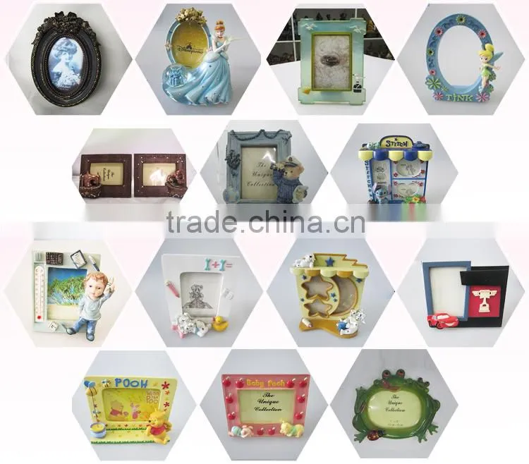 Resin Home Decor Wall Picture Frame Wall Mounted Photo Frame