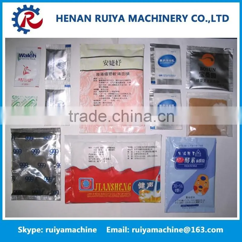 Small sachets coffee powder packing machine