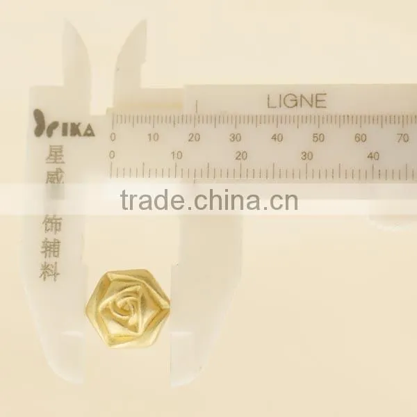 fashion flower shape golden garment rivets