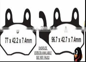 ceramic motorcycle FA135 disc brake pads