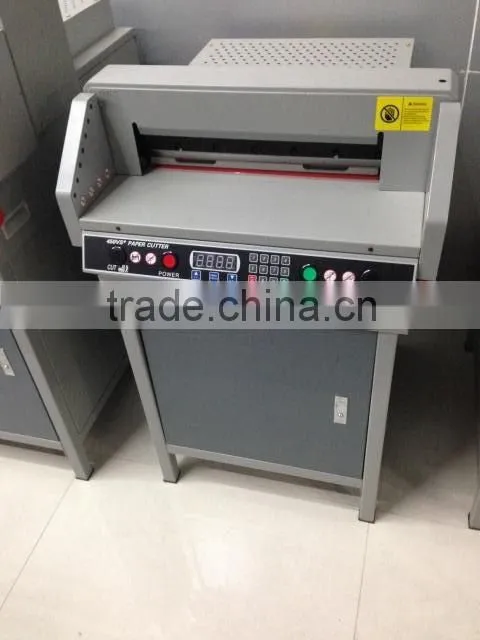 G450VS+ NC paper cutting machine with infrared security, electric paper cutter