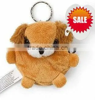Soft ox animal plush coin bag