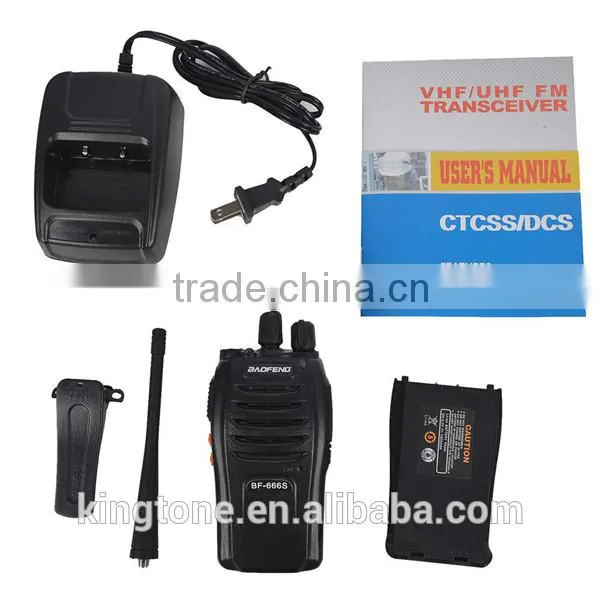 400-470MHz UHF Radio Transmitter Receiver BAOFENG BF-666S Portable Radio