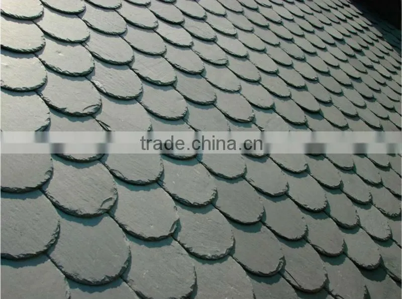 Natural stone fish scale mosaic tile
