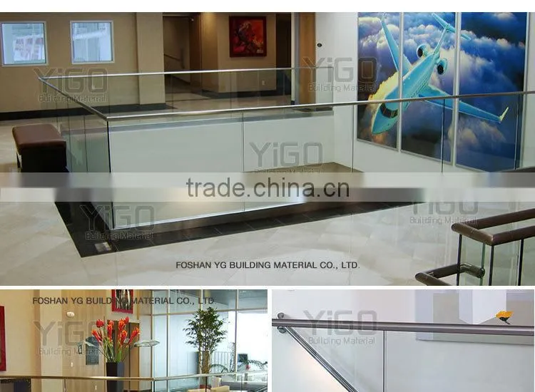 High Quality indoor glass railing systems