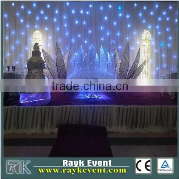 Event party curtain led lights curtain led display