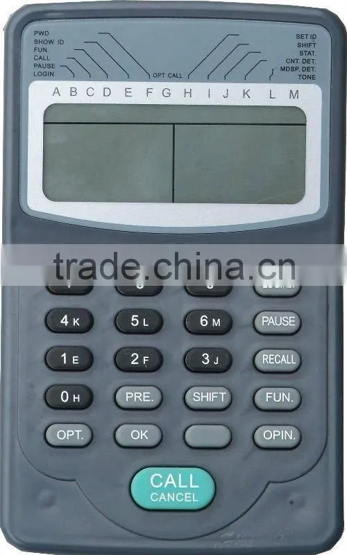 single button queue system