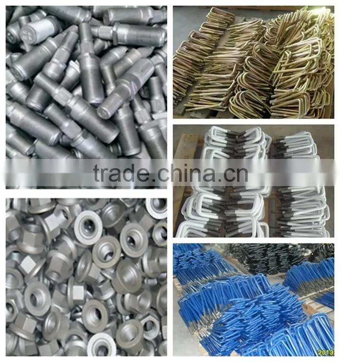 2016 best quality axle u bolts with washer attached