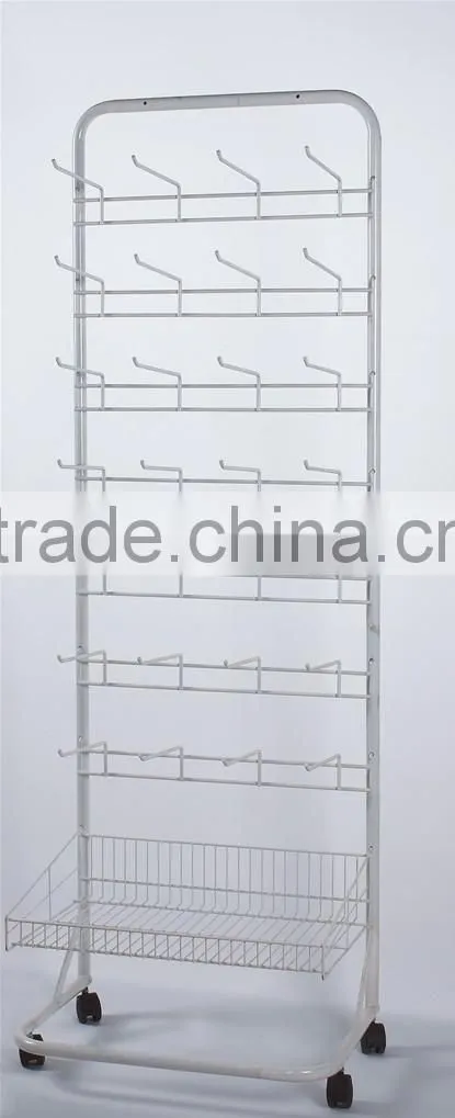 Doube Sided Easy to Move Light Duty Retail Store Fixtures
