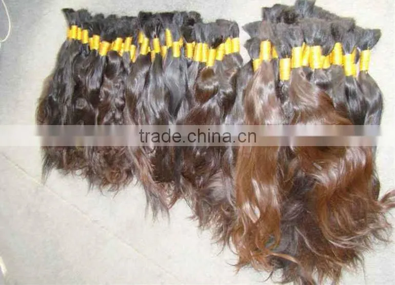 Wavy European Virgin Remy Hair Bulk