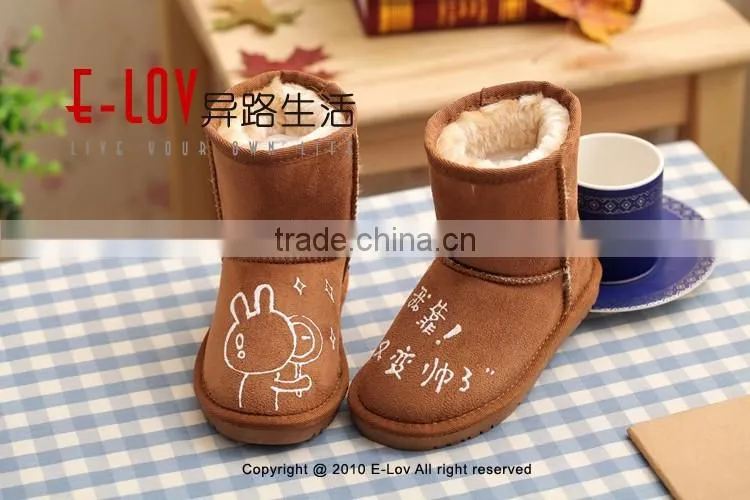 Hot sales high quality and cheap snow kids boots