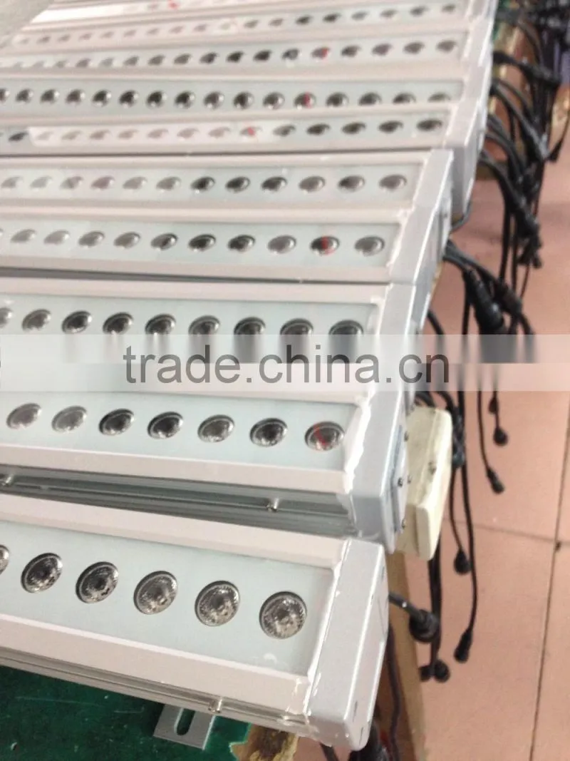 outdoor led lights 24pcs dmx rgb full color changeable wall washer