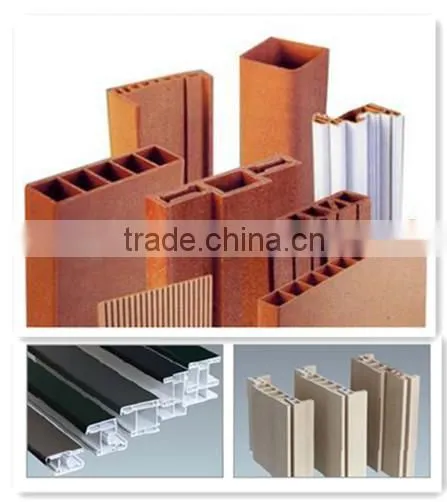 pvc/pe wpc board/profile extrusion machine/wood plastic board machine line