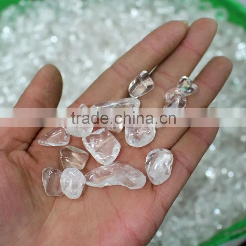 bulk of natural rock clear crystal macadam