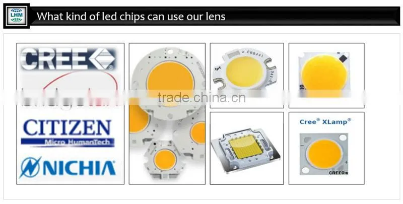 78mm 60 degree glass lens for high bay lights