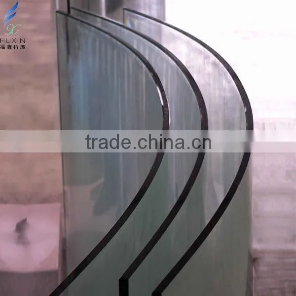 Curved Toughened Glass For Building