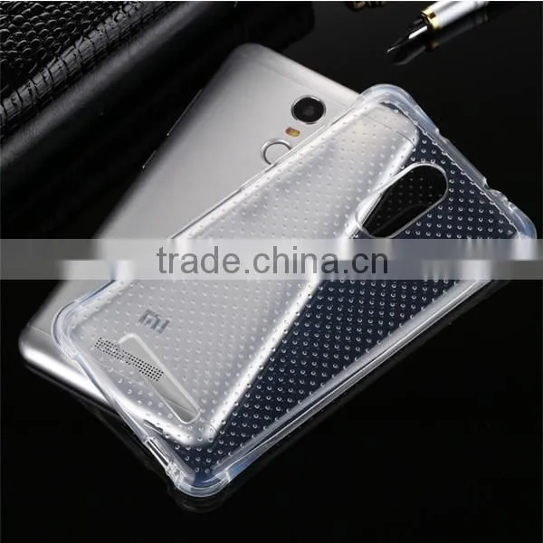 C&T Ultra Slim Shockproof Clear Flexible Soft TPU Case For Xiaomi Redmi Note 3