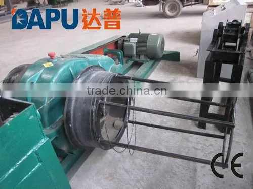Welded steel grating stair treads machine