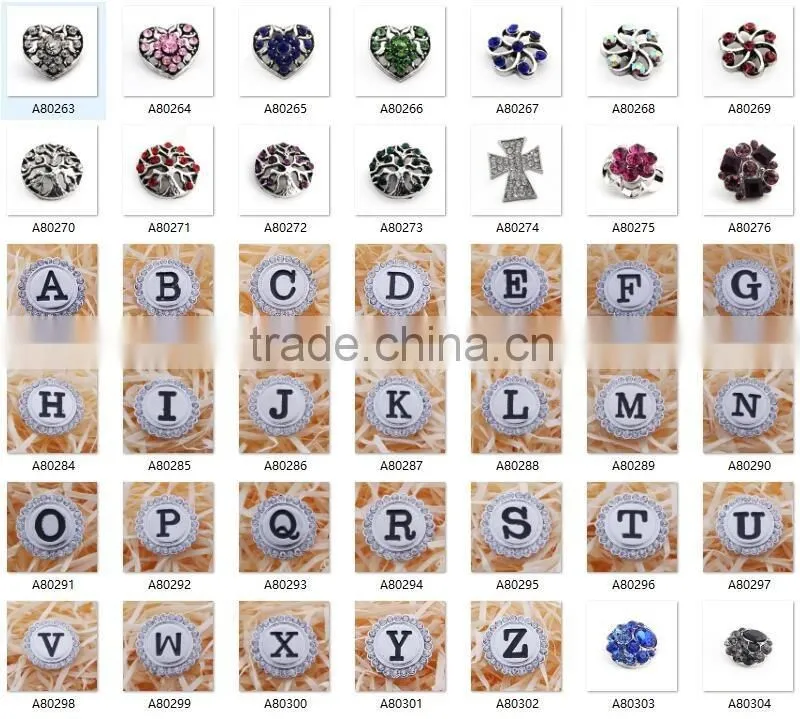 2016 Snap Jewelry Fit 18mm Ginger Snaps Buttons For Women DIY Jewelry