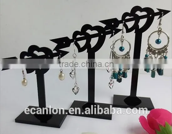 Girl's pop fashion earring display stand jewelry display stand