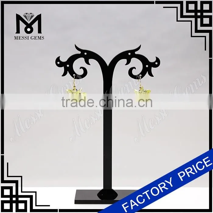 Drop CZ Earring Sliver Cubic Zirconia Fashion Jewelry
