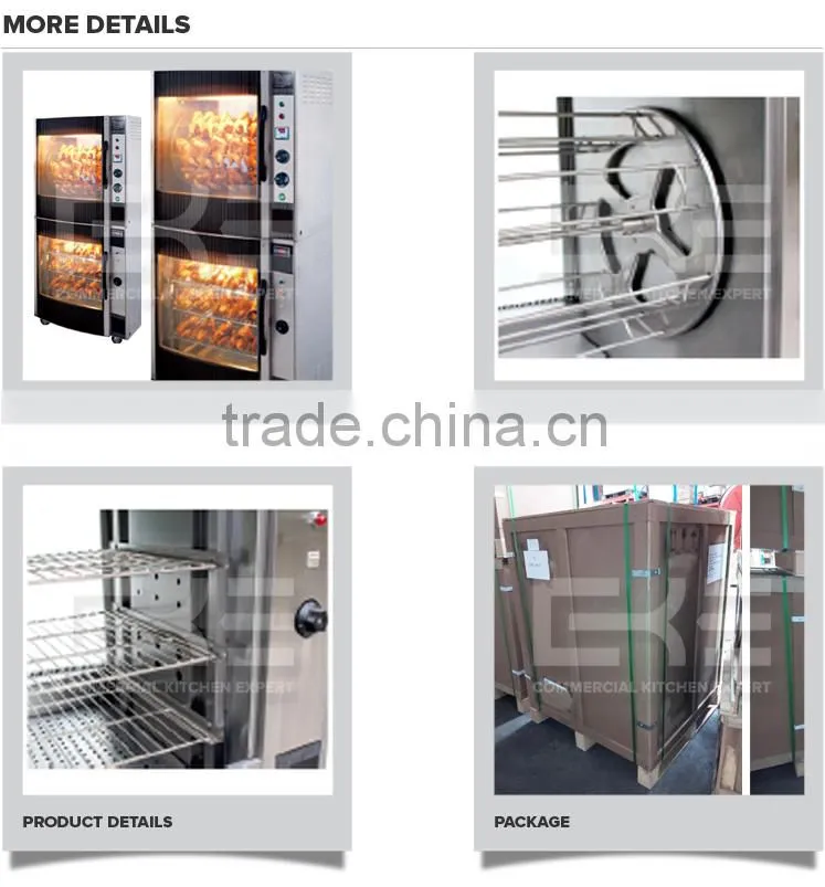 2016 Commercial Use Competitive Prices Vertical Electric Chicken Rotisserie Oven Equipment Sale