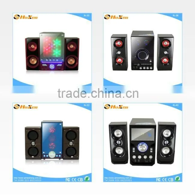 2014 new products classic electronic equipment hifi real sound speakers for Christmas made in China N-33
