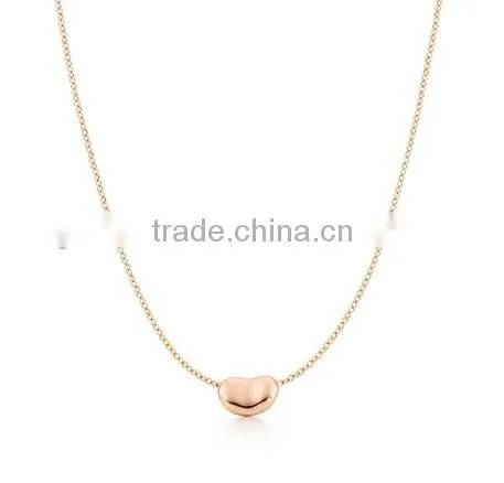Stainless Steel newest style for bean design necklace